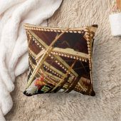 Vintag Carousel Rooster Kissen (Decke)