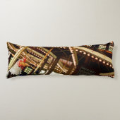 Vintag Carousel Rooster Seitenschläferkissen (Vorderseite)