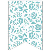 Vintag Carriage Baby Dusche Niedlich Blue Boy Wimpelkette (Zweite Fahne)