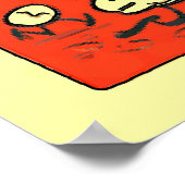 Vintag Cartoon Poster (Ecke)