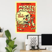 Vintag Cartoon Poster (Heimbüro)
