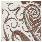 Vintag Cashmere Muster Stoff (Nahaufnahme)