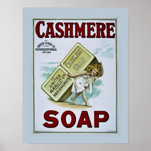 Vintag Cashmere Soap Poster (Vorne)