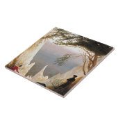 Vintag Caspar Friedrich Chalk Cliffs at Ruegen Fliese (Seite)