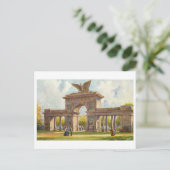 Vintag Cassel Deutschland Aue Tor Postkarte (Stehend Vorderseite)