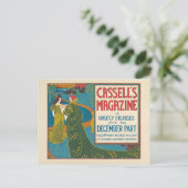 Vintag Cassellmagazin Dezember 1896 Postkarte (Stehend Vorderseite)