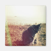 Vintag Cat Magnet (Vorne)