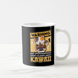 Vintag Cat Ramen Kawaii Anime japanische Gift Girl Kaffeetasse