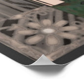 Vintag Cat Tango Poster (Ecke)