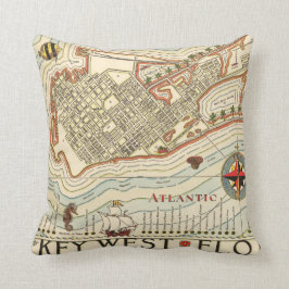 Vintag Cayo Hueso Throw Kissen