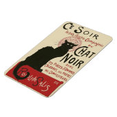 Vintag Ce Soir Le Chat Noir Poster Magnet (Linke Seite)
