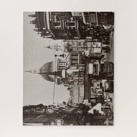 Vintag Central London Street Puzzle (Vertikal)