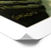 Vintag Chamonix Ski Poster (Ecke)