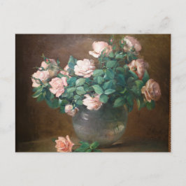 Vintag Charles Ethan Porter Rose Postkarte
