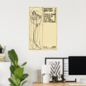 Vintag Charles Rennie Mackintosh Template Poster (Heimbüro)