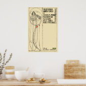 Vintag Charles Rennie Mackintosh Template Poster (Küche)