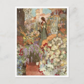 Vintag Charles Robinson über die sensible Pflanze Postkarte (Vorderseite)