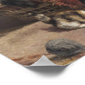 Vintag Charles Van den Eycken Playtime Poster (Ecke)