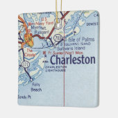 Vintag Charleston SC Keramikornament (Links)