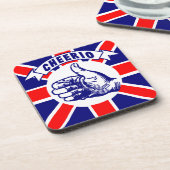 Vintag Cheerio Getränkeuntersetzer (Linke Seite)