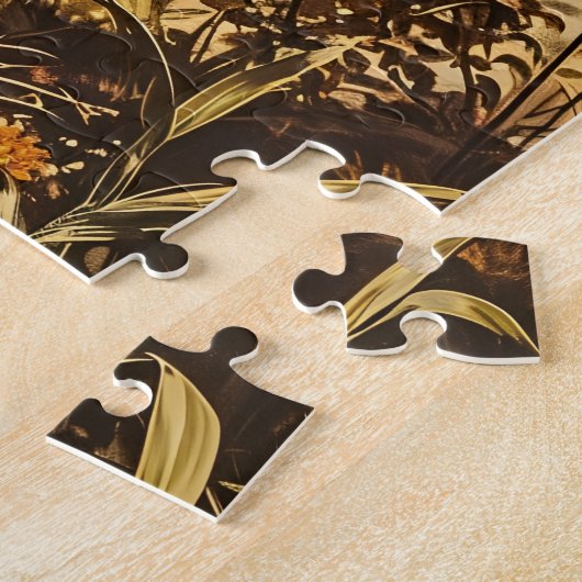 Vintag Cheetah Puzzle (Seite)