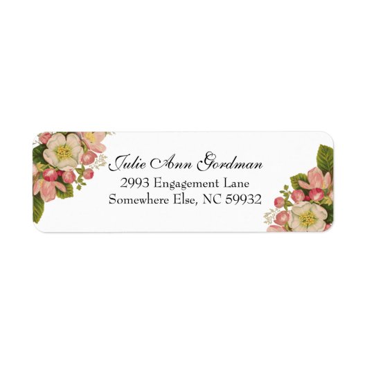 Vintag Cherry Blossom Elegante Spitze (Vorne)