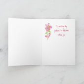 Vintag Cherry Blossom - Hochzeitshauptamt Einladung (Innenseite)