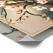 Vintag Cherry Blossom Poster (Ecke)