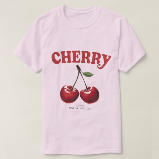 Vintag Cherry T-Shirt (Design vorne)