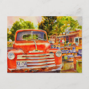 Vintag Chevy Postcard Postkarte