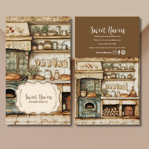 Vintag Chic Bakery Visitenkarte
