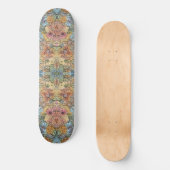 Vintag Chic Flower Garden Aquarellbilder Skateboard (Vorderseite)