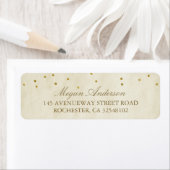 Vintag Chic Gold Confetti Wedding (Insitu)