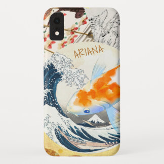 Vintag Chic Gold Koi Teich aus dem japanischen Mit Case-Mate iPhone Hülle