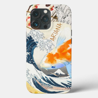 Vintag Chic Gold Koi Teich aus dem japanischen Mit Case-Mate iPhone Hülle