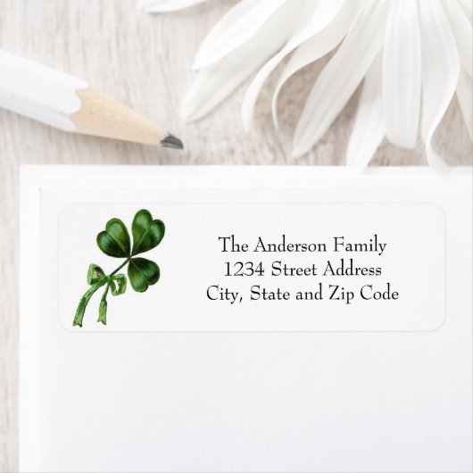 Vintag Chic Green Kleeblatt (Insitu)