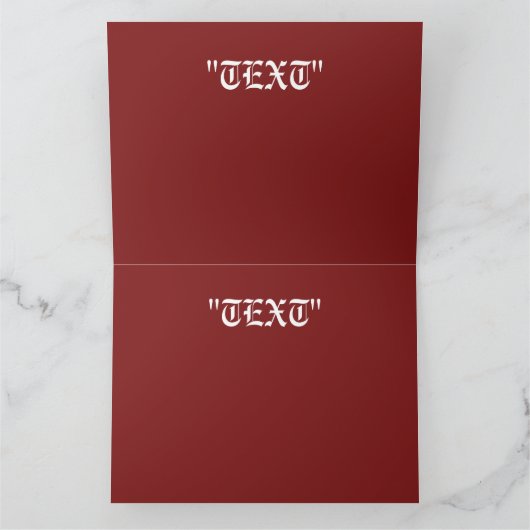 Vintag Chic Karte (Innenseite)