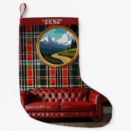 Vintag Chic Kleiner Weihnachtsstrumpf