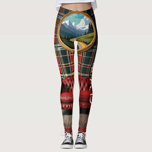 Vintag Chic Leggings (Vorderseite)