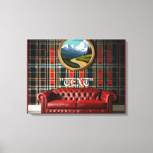 Vintag Chic Leinwanddruck