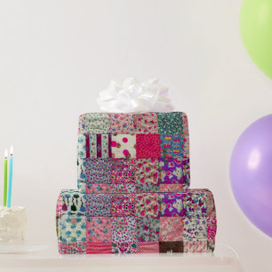 Vintag Chic Quilt Geschenkpapier