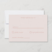 Vintag-Chic-Romantik-Altes Money Wedding RSVP Card (Vorderseite)