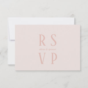 Vintag-Chic-Romantik-Altes Money Wedding RSVP Card Karte