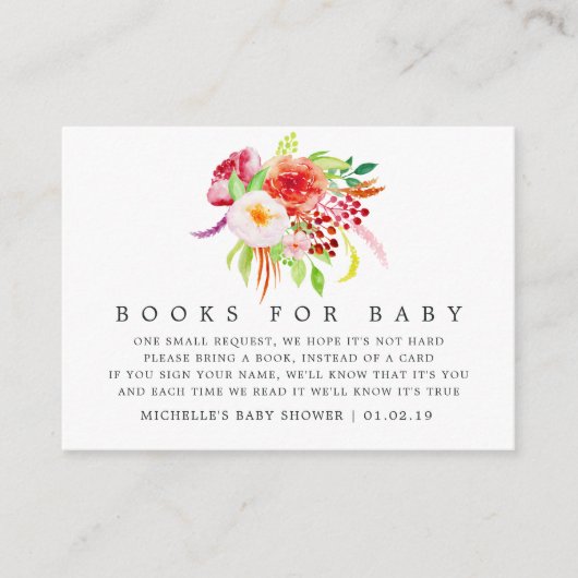 Vintag-Chic Rustic Charm Babydusche Anfrage Begleitkarte (Vorderseite)