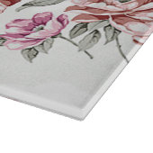 Vintag Chic Shabby Girly Blume Schneidebrett (Ecke)