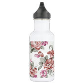 Vintag Chic Shabby Girly Blume Trinkflasche (Rechts)