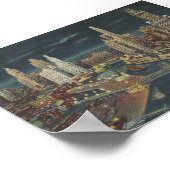 Vintag Chicago 1952 Poster (Ecke)