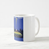 Vintag Chicago - Buckingham Fountain Tasse (VorderseiteRechts)