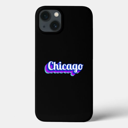 Vintag Chicago Case-Mate iPhone Hülle (Rückseite)