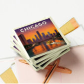 Vintag Chicago Illinois Magnet